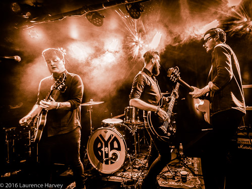 Broken Witt Rebels on stage at The Water Rats