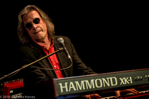 Paul Long on keyboards and vocals
