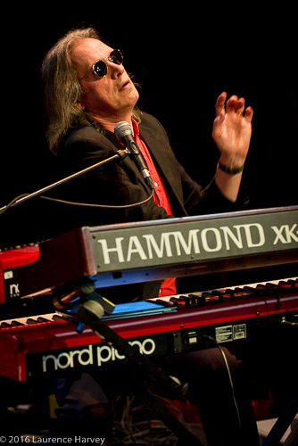 Paul Long on keyboards and vocals