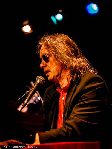 Paul Long on keyboards and vocals