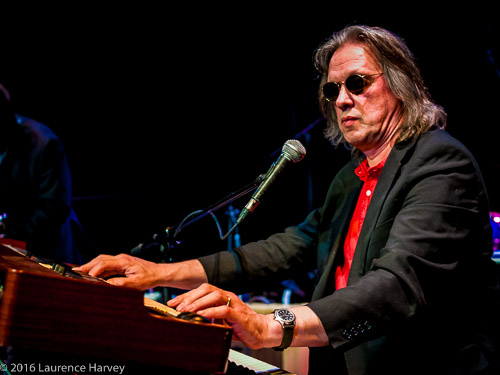Paul Long on keyboards and vocals
