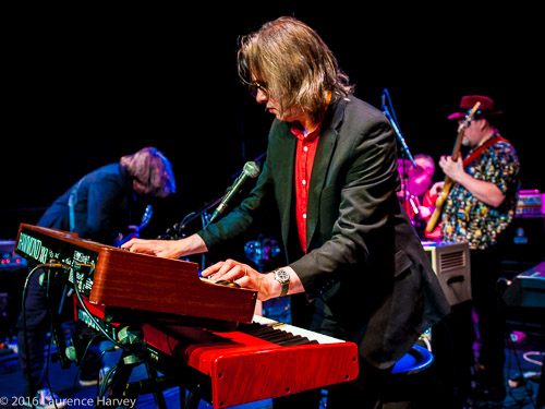 Paul Long on keyboards and vocals