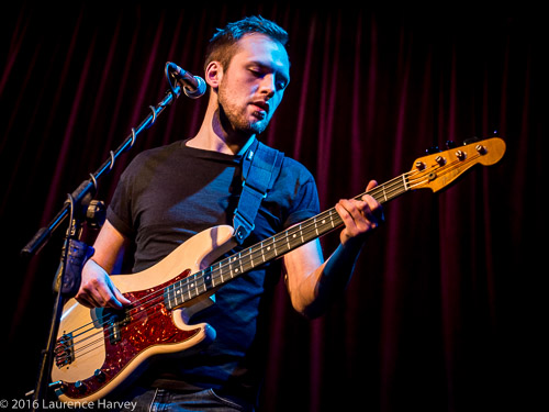 Alex Phillips on bass