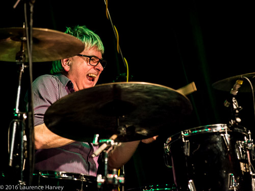 Dave Raeburn on drums