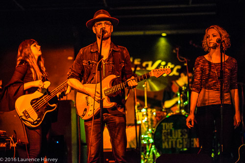 Dave Hanson & his band on stage at The Blues Kitchen, Camden