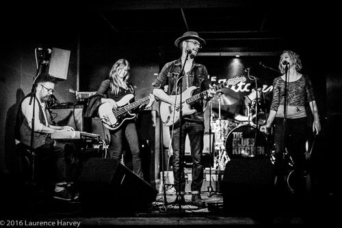 Dave Hanson & his band on stage at The Blues Kitchen, Camden