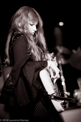 Keira Kenworthy on bass