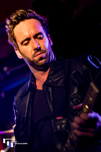 Paul Bowe on lead guitar