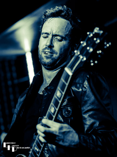 Paul Bowe on lead guitar