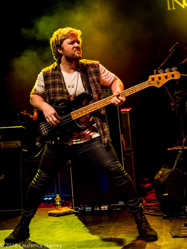 Colin Parkinson on bass