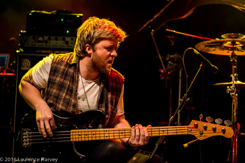 Colin Parkinson on bass