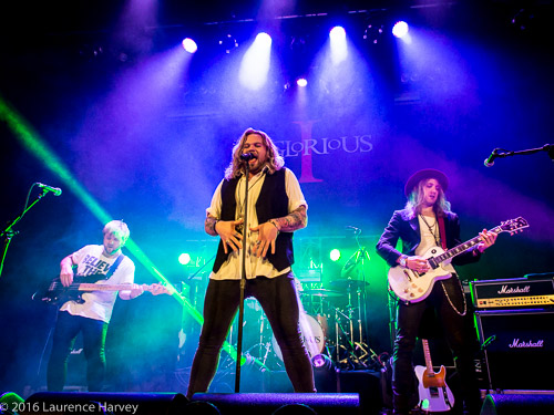 Inglorious on stage at Islington Assembly Hall