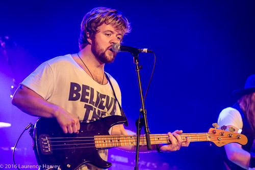 Colin Parkinson on bass