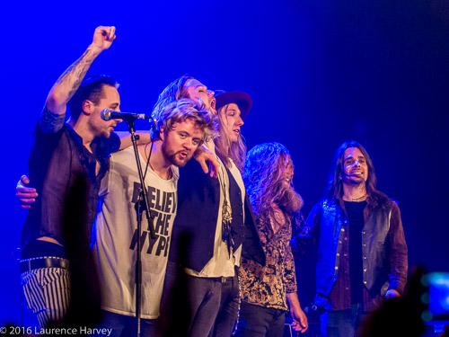 Inglorious taking the ovation at Islington Assembly Hall
