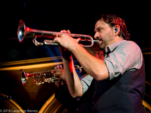 Marcus Parsley on trumpet