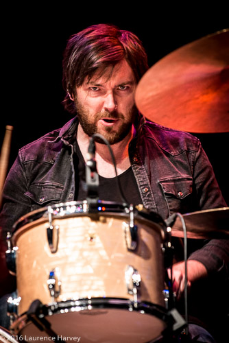 Wayne Proctor on drums