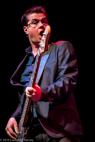 Lindsay Coulson on bass