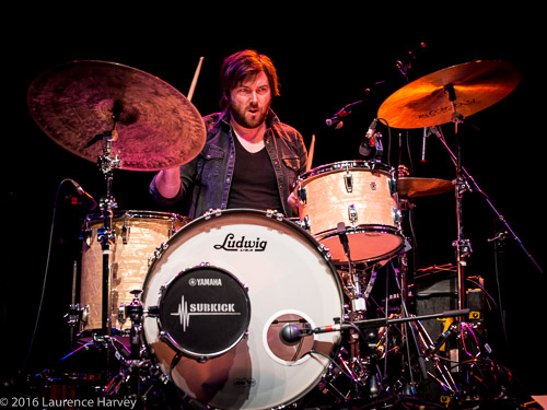 Wayne Proctor on drums