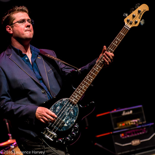 Lindsay Coulson on bass