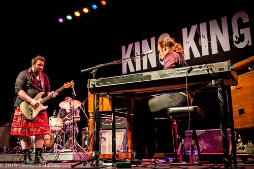 King King on stage at The Hawth, Crawley