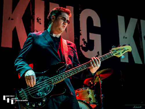 Lindsay Coulson on bass