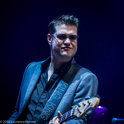 Lindsay Coulson on bass