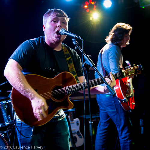 Lewis Hancock on vocals & acoustic guitar