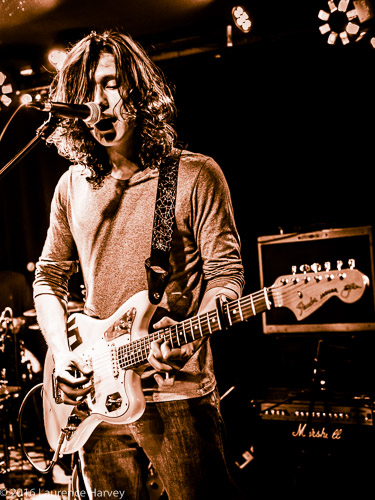 Jack Eddison on lead guitar