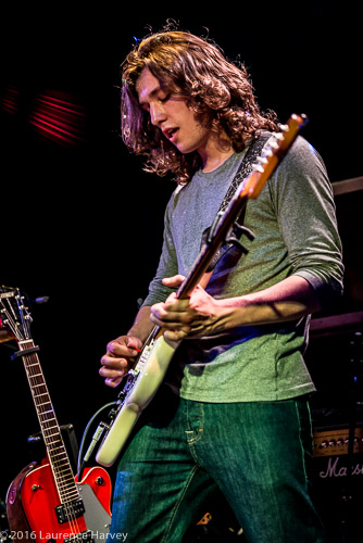 Jack Eddison on lead guitar