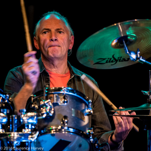 Graham Walker on drums