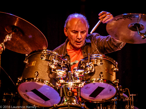 Graham Walker on drums