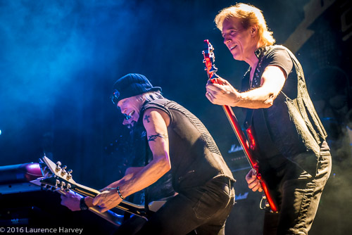 Michael Schenker on guitar & Francis Buchholz on bass