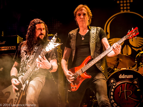 Francis Buchholz on bass & Wayne Findlay on 7 string guitar