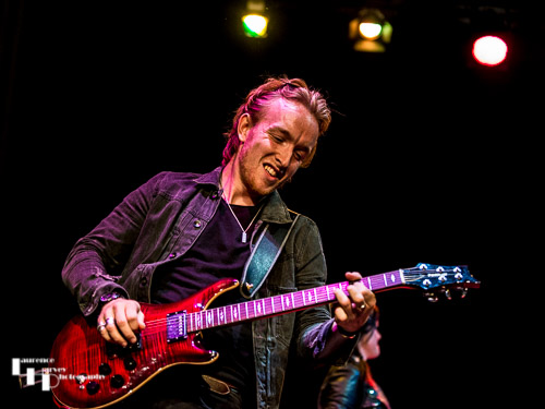 Alex Butler on lead guitar