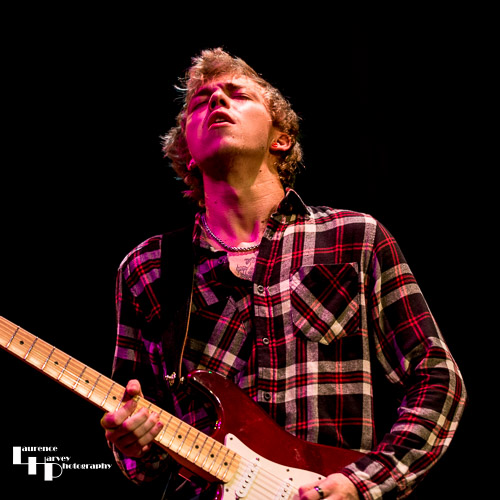 Dan Spellman on rhythm guitar