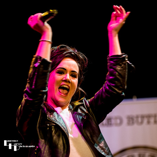 Jane Pearce on lead vocals
