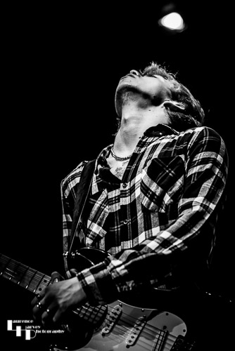 Dan Spellman on rhythm guitar