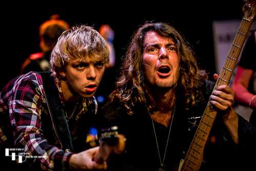 Mike Topp on bass & Dan Spellman on rhythm guitar