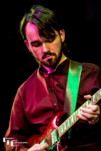 Jordan Carter on guitar