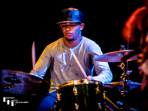 Aaron Virciglio on drums