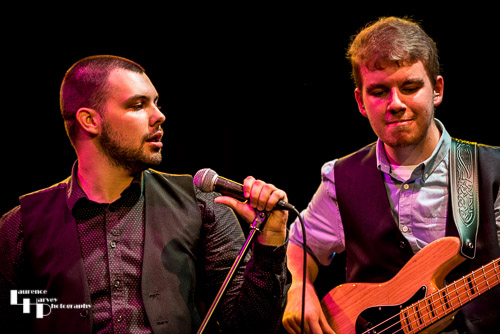 Tom Ford on vocals & Dan Collins on bass
