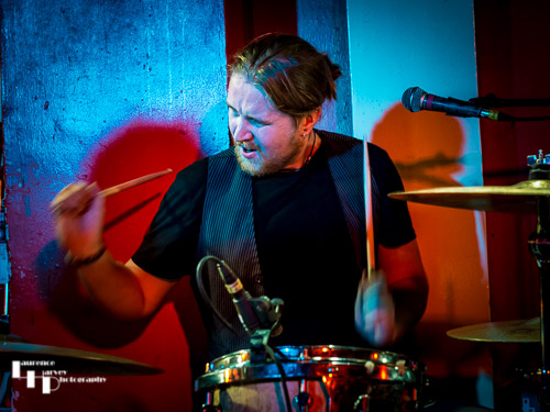 Ryan McCormick on drums