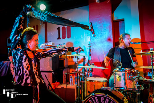Stacie Collins on vocals & Ryan McCormick on drums