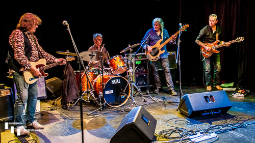 The SharpeeZ on stage at The Limelight Theatre