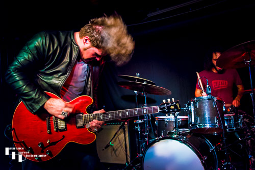 JD Simo on guitar & vocals, Adam Abrashoff on drums