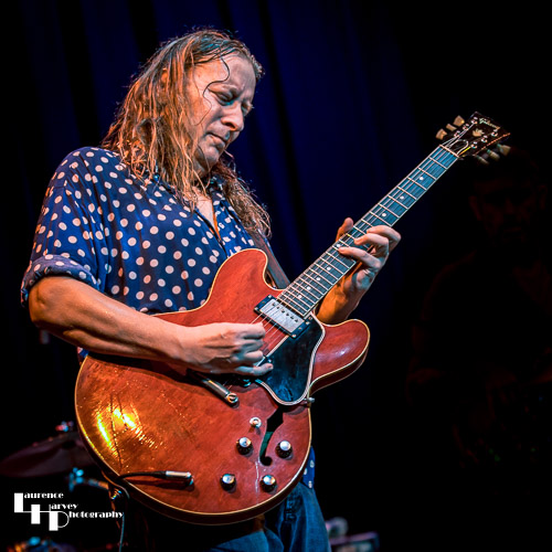Innes Sibun on guitar