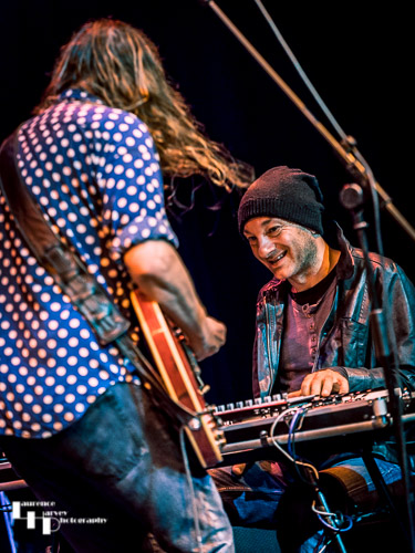 Anders Olinder on keys & Innes Sibun on guitar