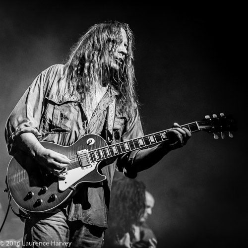 Innes Sibun on guitar