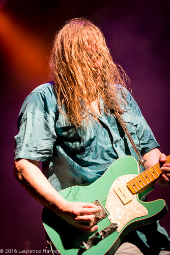 Innes Sibun on guitar