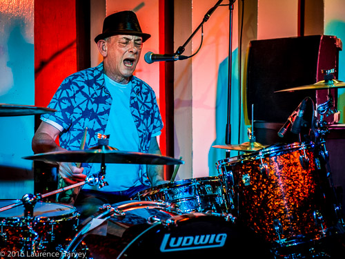 Tony Hill on drums